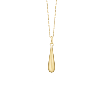 By Aagaard — Sandblast Drop Pendant Necklace By Aagaard Sandblast Drop Pendant Necklace — Collier