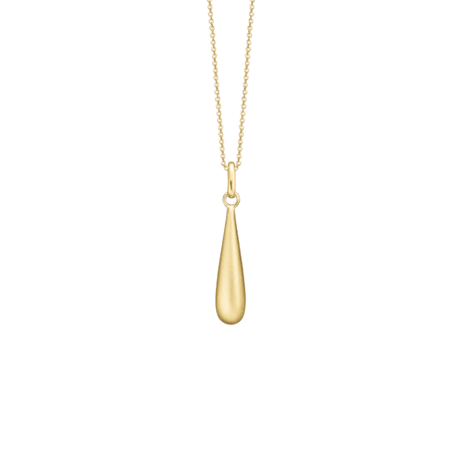 By Aagaard — Sandblast Drop Pendant Necklace By Aagaard Sandblast Drop Pendant Necklace — Halskjeder