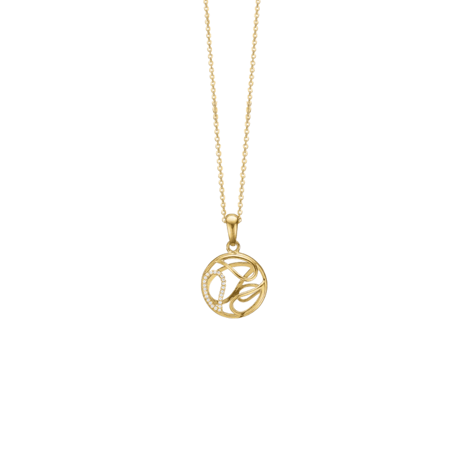 By Aagaard — 3D Circle Cubic Zirconia Pendant Necklace By Aagaard 3D Circle Cubic Zirconia Pendant Necklace — Naszyjnik