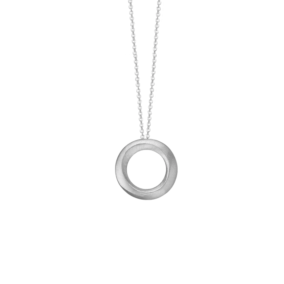 By Aagaard — Large Circle Pendant Necklace By Aagaard Large Circle Pendant Necklace — Halsband