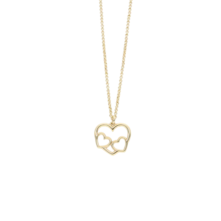 By Aagaard Hearts Pendant Necklace — Halskæde