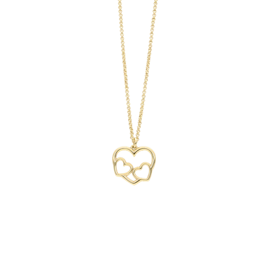 By Aagaard — Hearts Pendant Necklace By Aagaard Hearts Pendant Necklace — Halsband