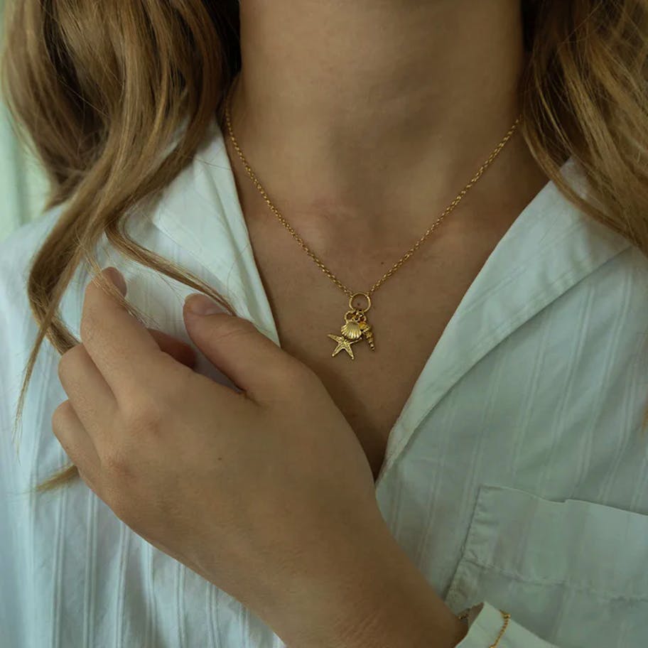 By Aagaard — Ocean Pendant Necklace By Aagaard Ocean Pendant Necklace — Halsband
