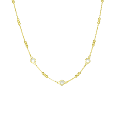 By Aagaard — Ball & Cubic Zirconia Necklace By Aagaard Ball & Cubic Zirconia Necklace — Necklace