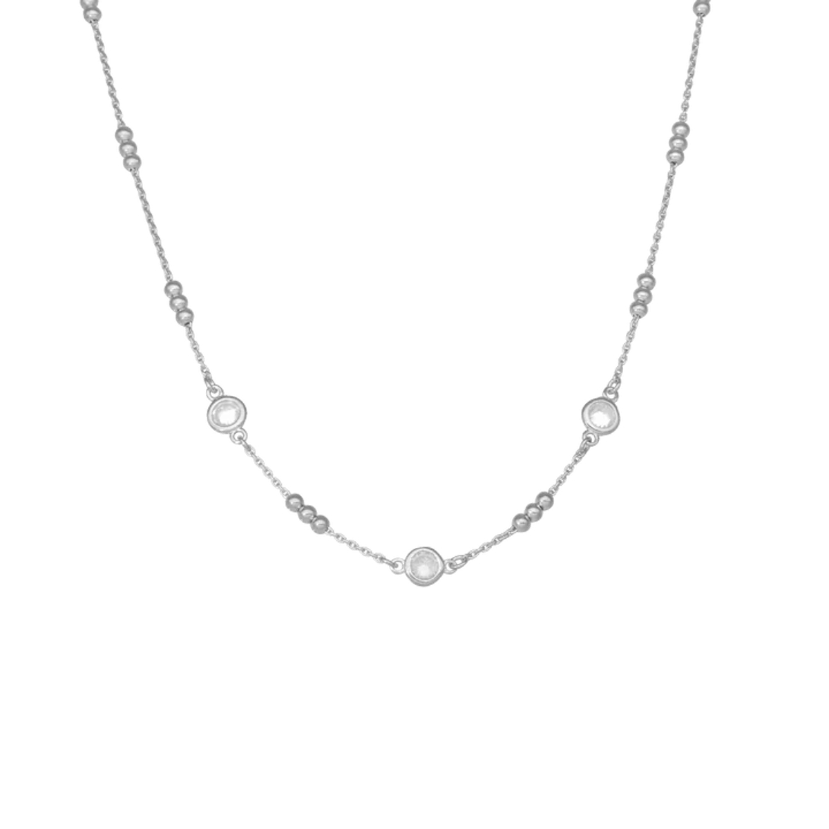 By Aagaard — Ball & Cubic Zirconia Necklace By Aagaard Ball & Cubic Zirconia Necklace — Halskjeder