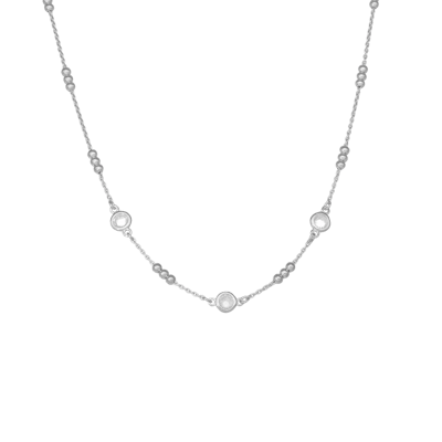 By Aagaard — Ball & Cubic Zirconia Necklace By Aagaard Ball & Cubic Zirconia Necklace — Halskette