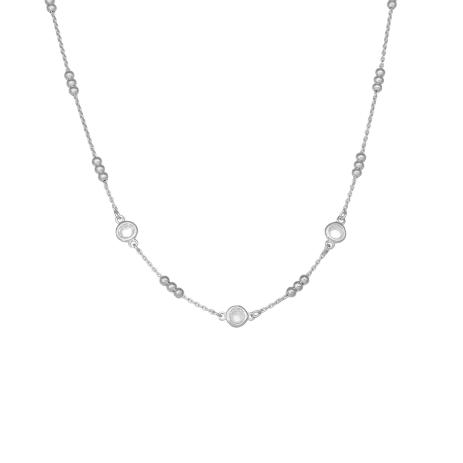 By Aagaard — Ball & Cubic Zirconia Necklace By Aagaard Ball & Cubic Zirconia Necklace — Halskæde