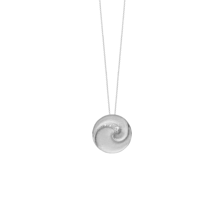 By Aagaard Pendant Necklace with 5 Cubic Zirconia — Halskæde