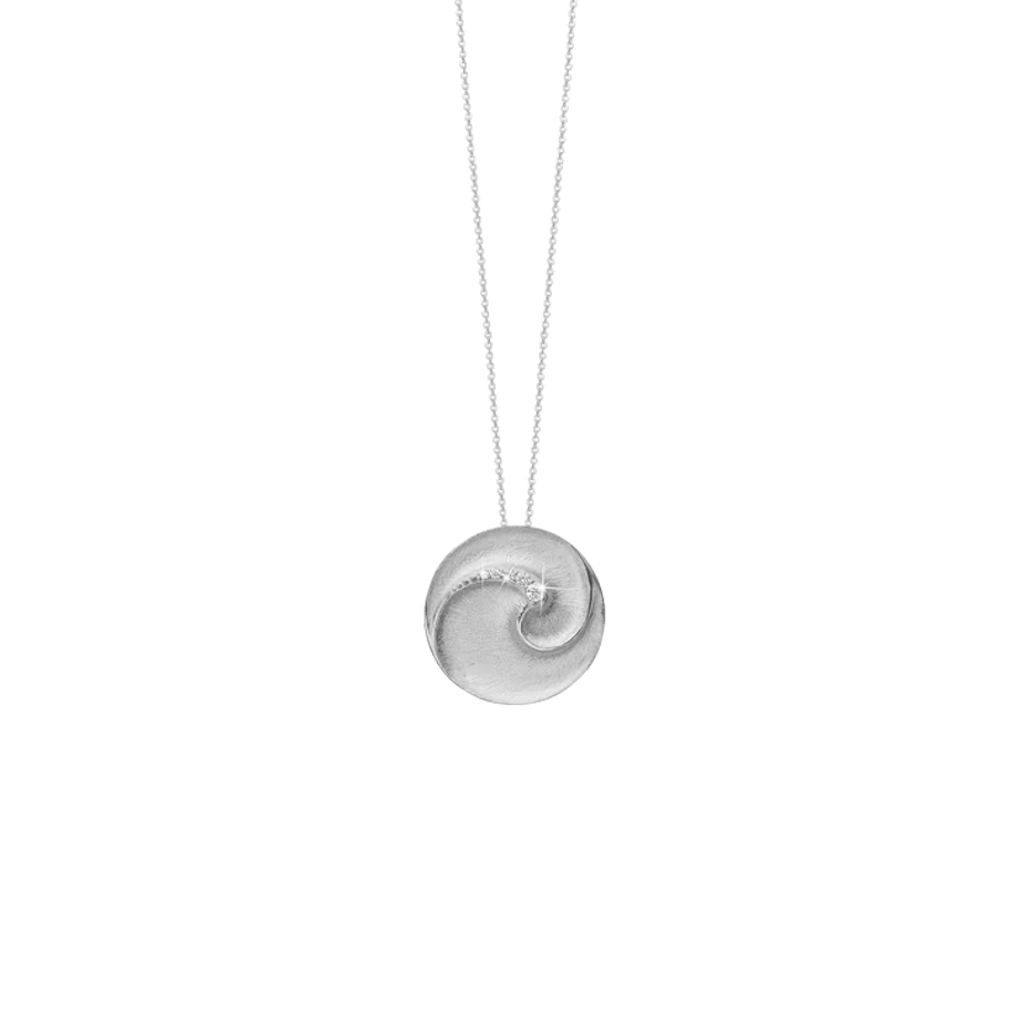By Aagaard — Pendant Necklace with 5 Cubic Zirconia By Aagaard Pendant Necklace with 5 Cubic Zirconia — Halsband