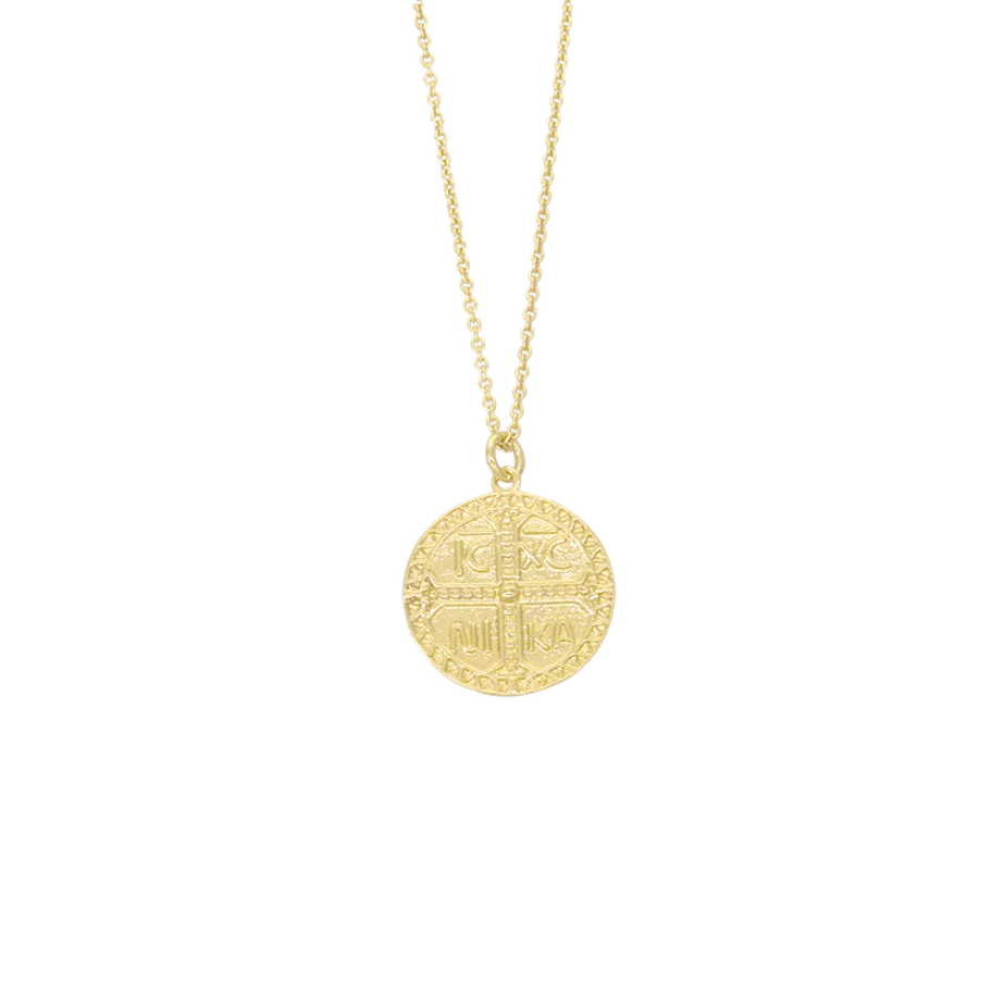 By Aagaard — Coin Pendant Necklace By Aagaard Coin Pendant Necklace — Halsband