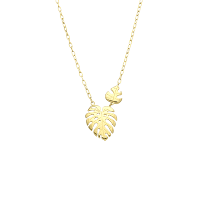 By Aagaard — Palm Leaf Pendant Necklace By Aagaard Palm Leaf Pendant Necklace — Necklace
