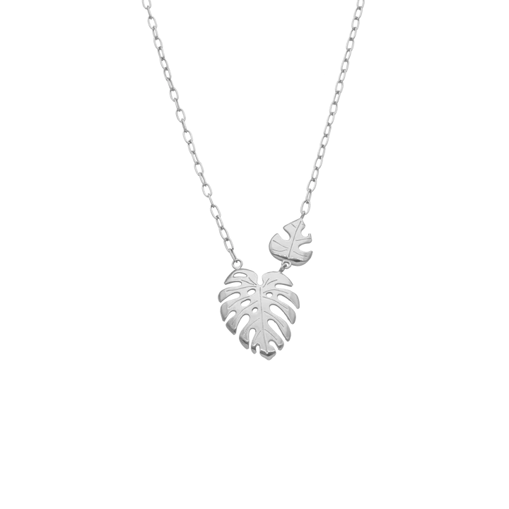 By Aagaard Palm Leaf Pendant Necklace — Halskæde