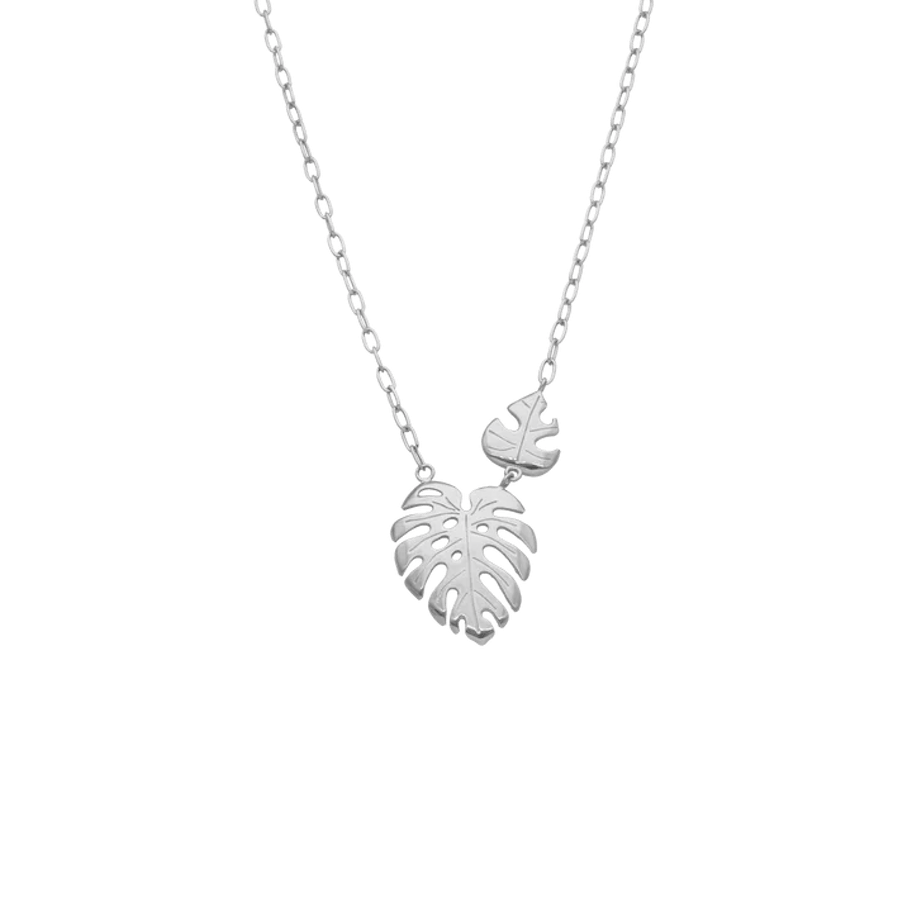 By Aagaard — Palm Leaf Pendant Necklace By Aagaard Palm Leaf Pendant Necklace — Halsband