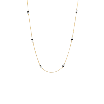 By Aagaard — Black Onyx & Green Amazonite Necklace By Aagaard Black Onyx & Green Amazonite Necklace — Halskette