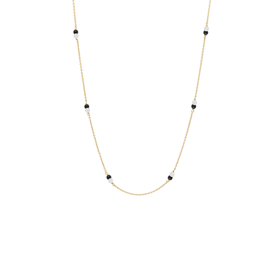 By Aagaard — Black Onyx & Green Amazonite Necklace By Aagaard Black Onyx & Green Amazonite Necklace — Halskæde
