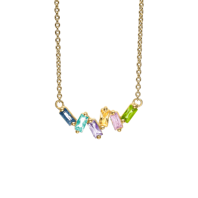 By Aagaard — Baguette Cubic Zirconia Pendant Necklace By Aagaard Baguette Cubic Zirconia Pendant Necklace — Necklace