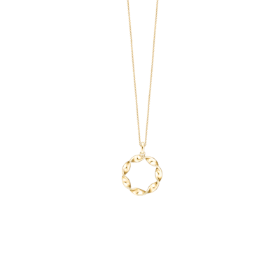 By Aagaard — Twisted Circle Pendant Necklace By Aagaard Twisted Circle Pendant Necklace — Necklace