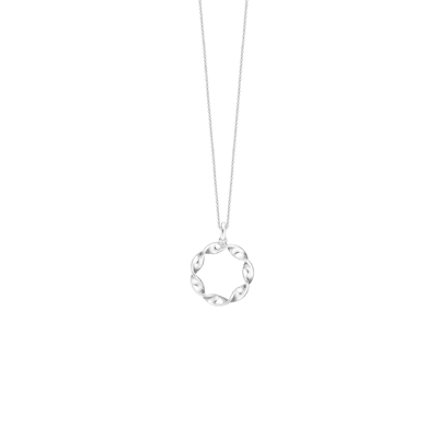 By Aagaard — Twisted Circle Pendant Necklace By Aagaard Twisted Circle Pendant Necklace — Collier