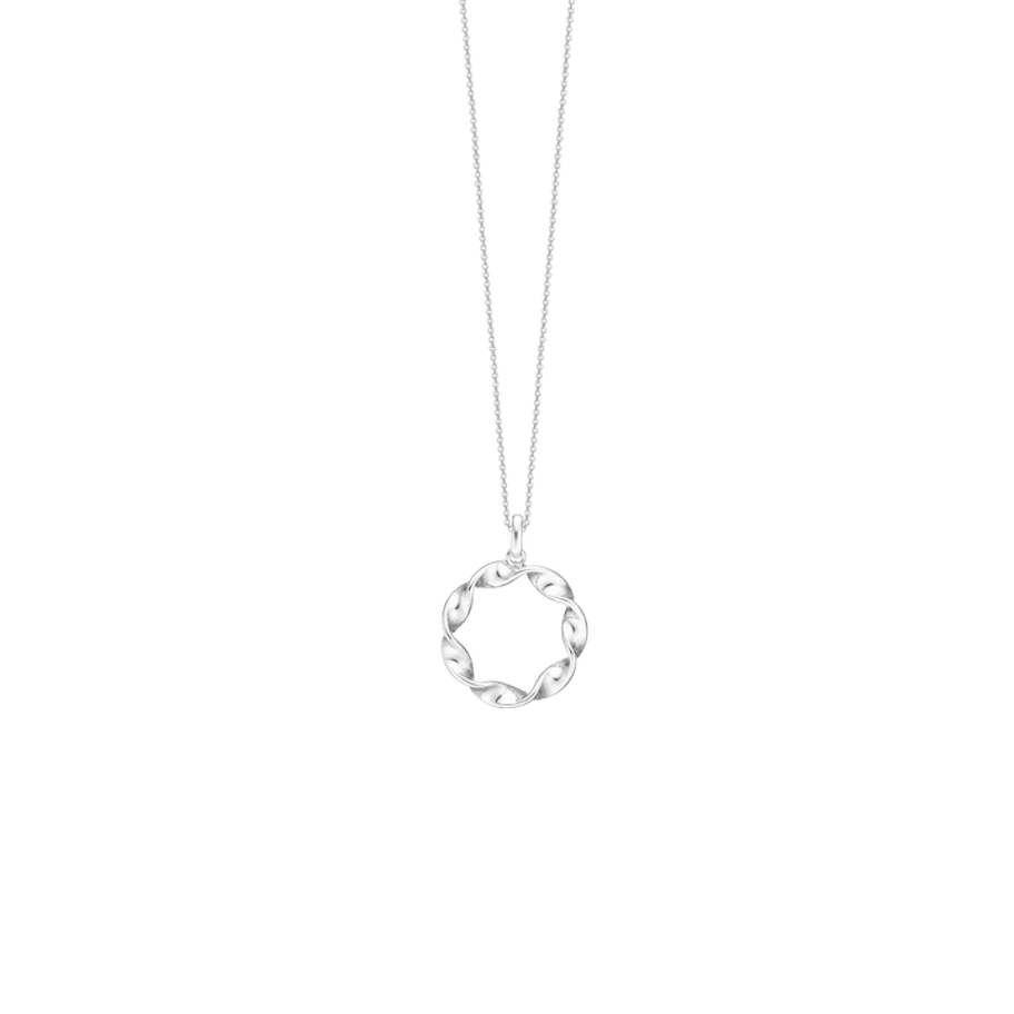By Aagaard — Twisted Circle Pendant Necklace By Aagaard Twisted Circle Pendant Necklace — Halskjeder