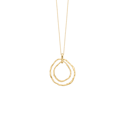 By Aagaard — Double Circle Pendant Necklace By Aagaard Double Circle Pendant Necklace — Necklace