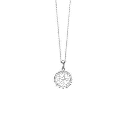By Aagaard — Small Hearts Pendant Necklace By Aagaard Small Hearts Pendant Necklace — Collier