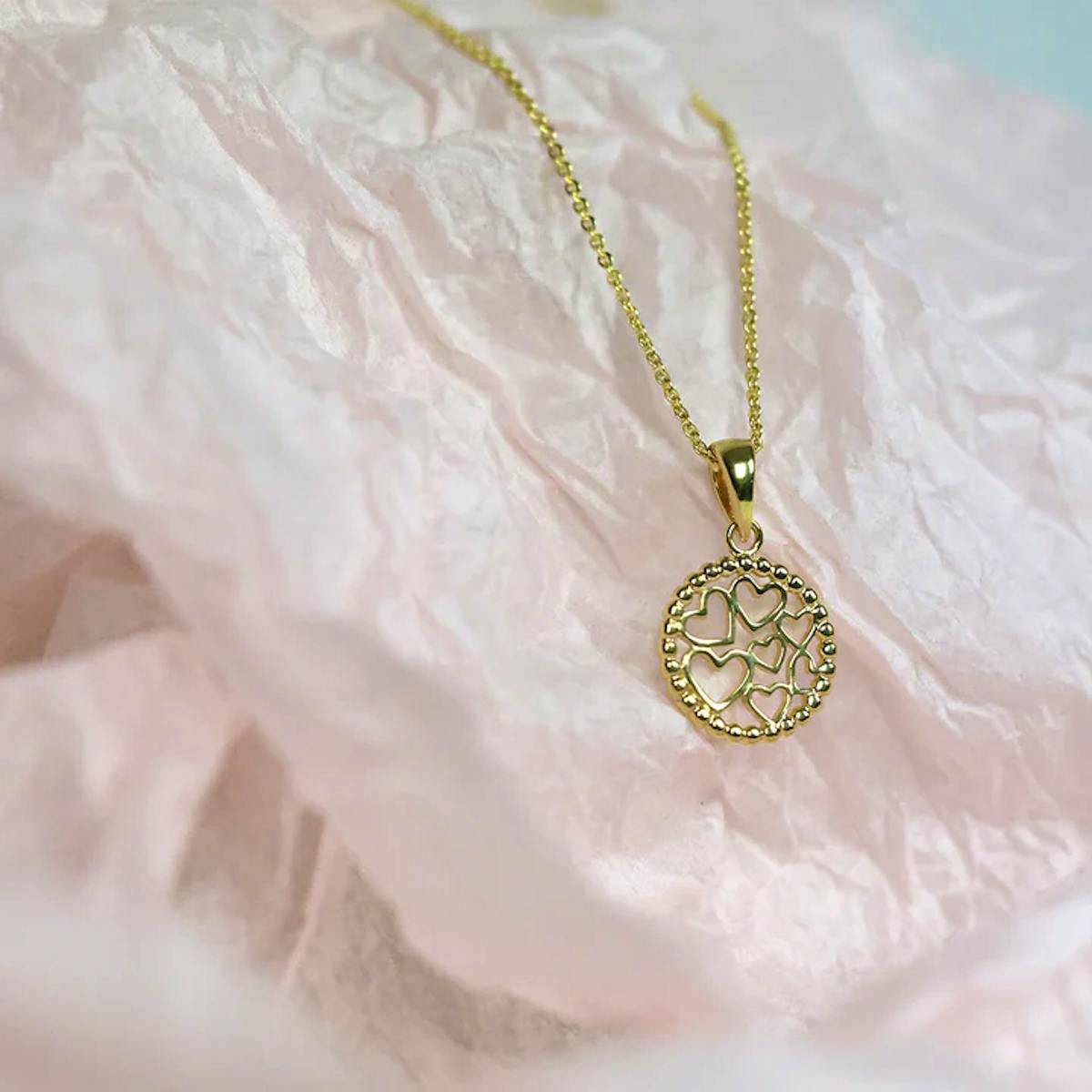 By Aagaard — Small Hearts Pendant Necklace By Aagaard Small Hearts Pendant Necklace — Halskette