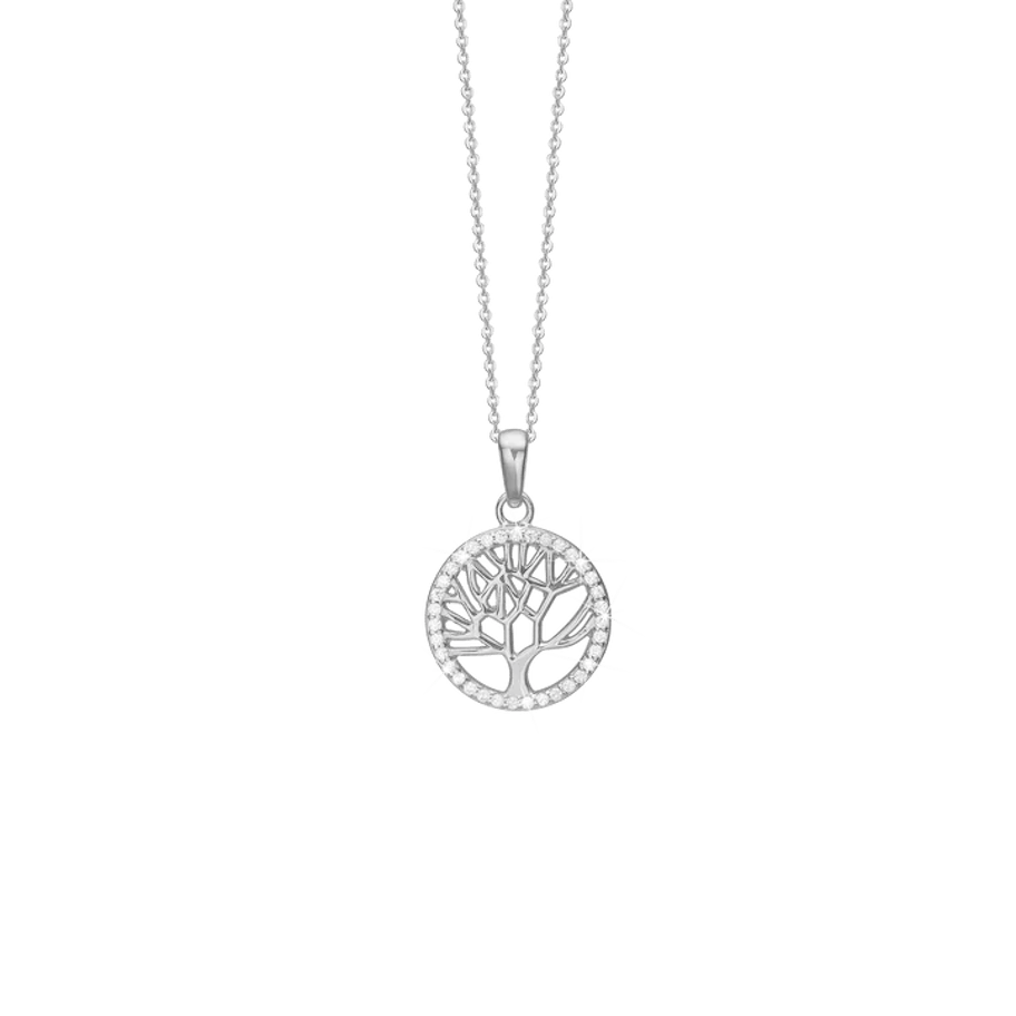 By Aagaard — Tree of Life Cubic Zirconia Pendant Necklace By Aagaard Tree of Life Cubic Zirconia Pendant Necklace — Halskjeder