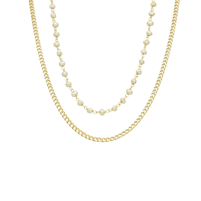 By Aagaard — Double Freshwater Pearl Necklace By Aagaard Double Freshwater Pearl Necklace — Necklace