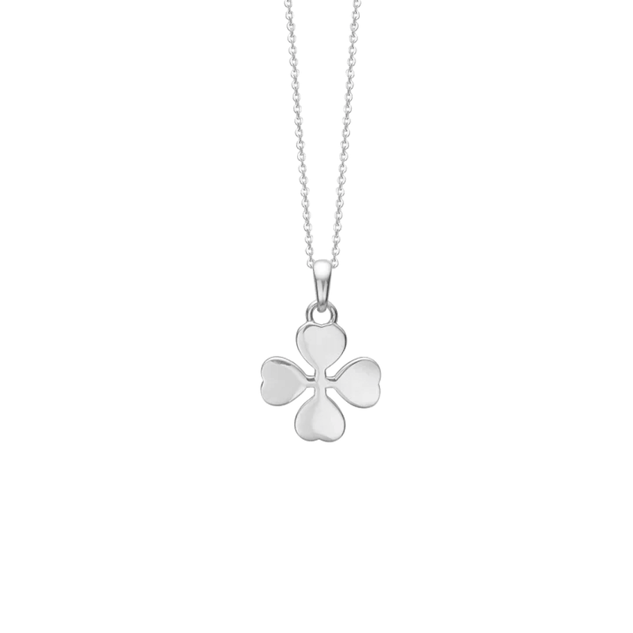 By Aagaard — Four Leaf Clover Pendant Necklace By Aagaard Four Leaf Clover Pendant Necklace — Halsband