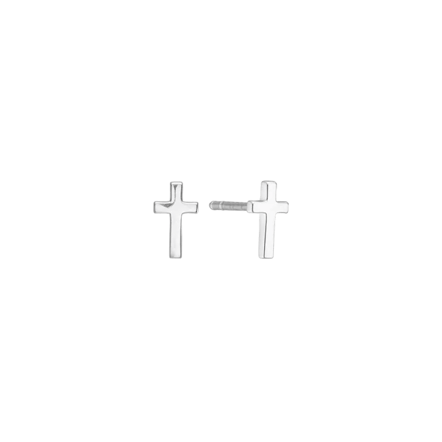 By Aagaard — Cross Stud Earrings By Aagaard Cross Stud Earrings — Øreringe