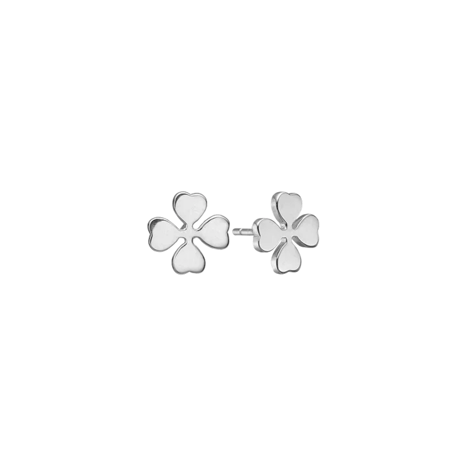 By Aagaard — Four Leaf Clover Stud Earrings By Aagaard Four Leaf Clover Stud Earrings — Øreringe