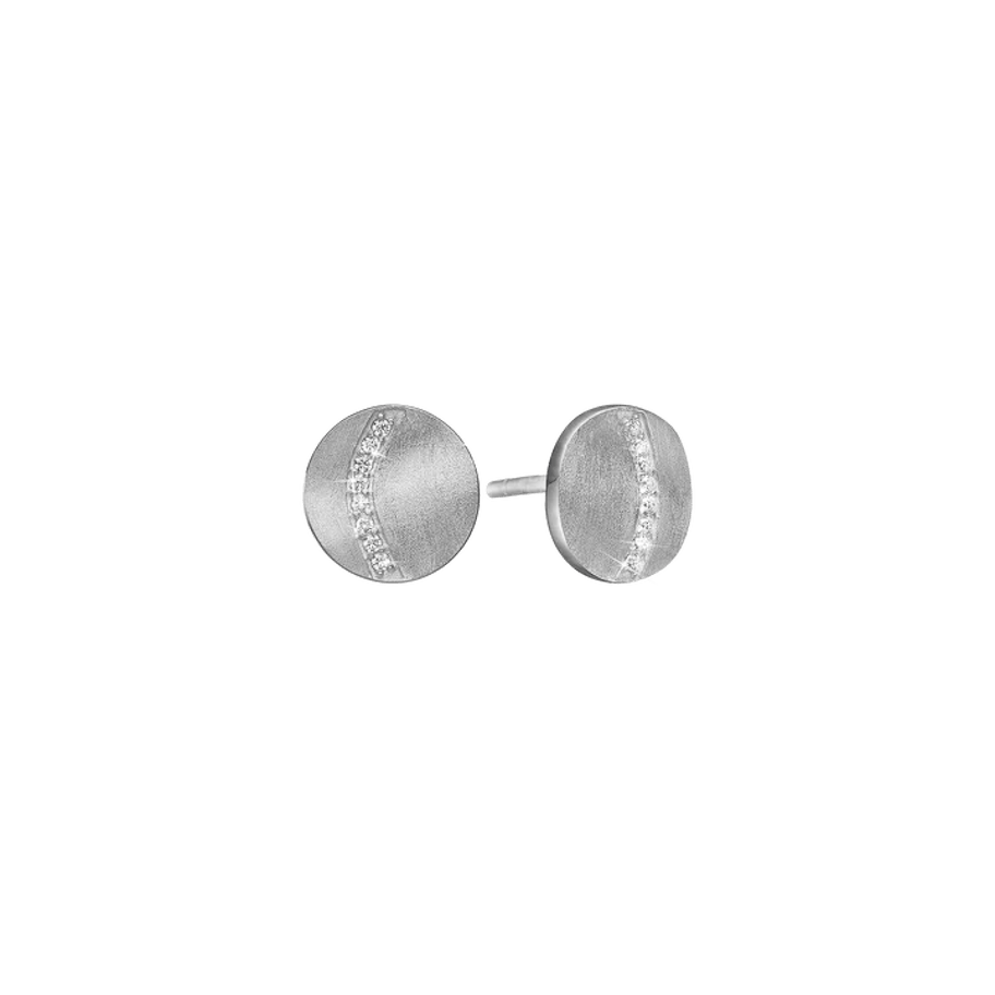 By Aagaard — Stud Earrings with 16 Cubic Zirconia By Aagaard Stud Earrings with 16 Cubic Zirconia — Øreringe