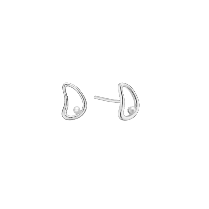 By Aagaard Arch Pearl Stud Earrings — Øreringe