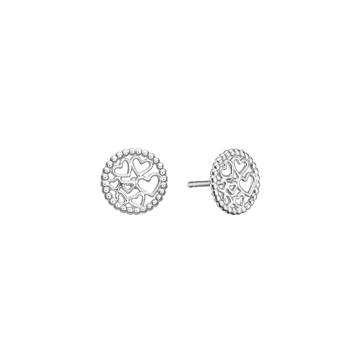 By Aagaard Small Hearts Stud Earrings — Øreringe
