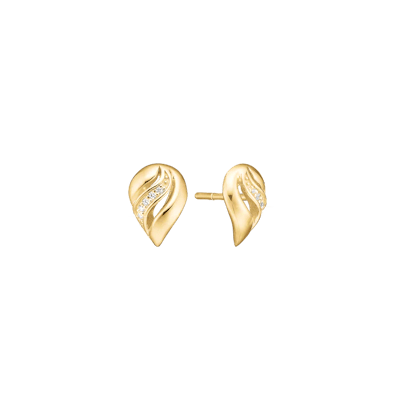 By Aagaard — Wing Stud Earrings with 12 Cubic Zirconia By Aagaard Wing Stud Earrings with 12 Cubic Zirconia — Earrings