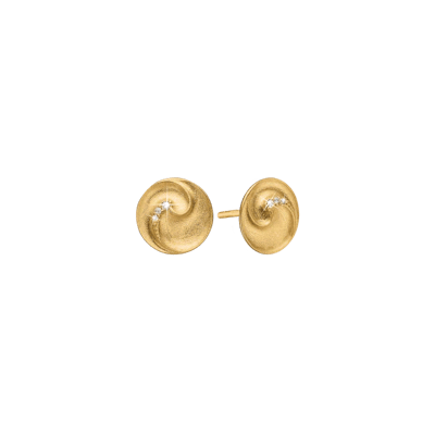 By Aagaard — Stud Earrings with 6 Cubic Zirconia By Aagaard Stud Earrings with 6 Cubic Zirconia — Boucle d'oreille