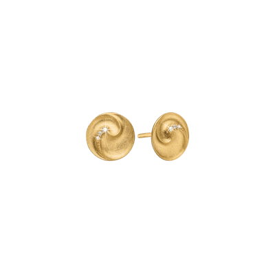 By Aagaard — Stud Earrings with 6 Cubic Zirconia By Aagaard Stud Earrings with 6 Cubic Zirconia — Boucle d'oreille