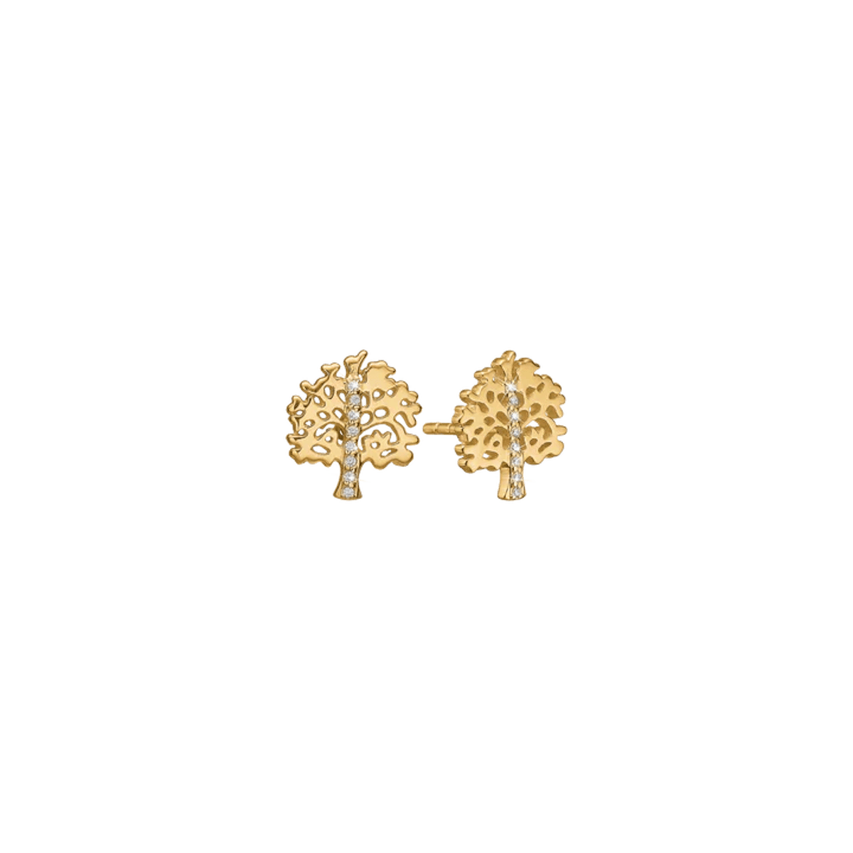 By Aagaard — Tree of Life Cubic Zirconia Stud Earrings By Aagaard Tree of Life Cubic Zirconia Stud Earrings — Ohrringe