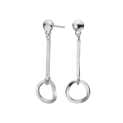 By Aagaard — Oval Drop Earrings By Aagaard Oval Drop Earrings — Oorbel