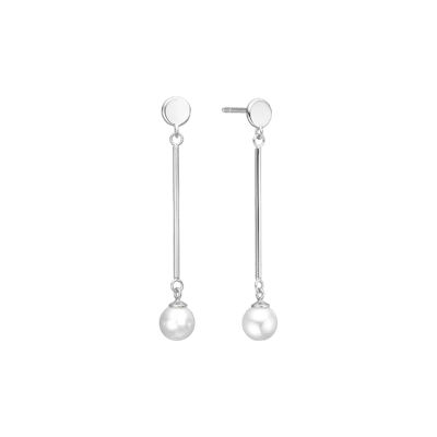 By Aagaard — Pearl Dangle Earrings By Aagaard Pearl Dangle Earrings — Oorbel