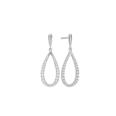 By Aagaard — Drop Earrings with Cubic Zirconia By Aagaard Drop Earrings with Cubic Zirconia — Oorbel