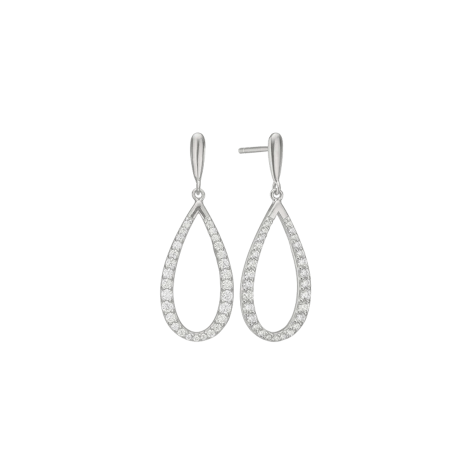 By Aagaard — Drop Earrings with Cubic Zirconia By Aagaard Drop Earrings with Cubic Zirconia — Øreringe