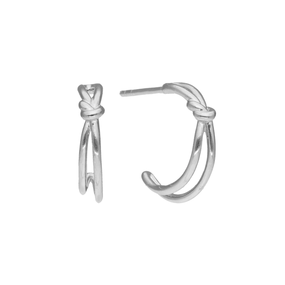 By Aagaard — Knot Half Hoop Earrings By Aagaard Knot Half Hoop Earrings — Øreringe