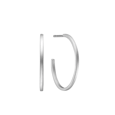 By Aagaard — Satin Hoop Earrings By Aagaard Satin Hoop Earrings — Oorbel