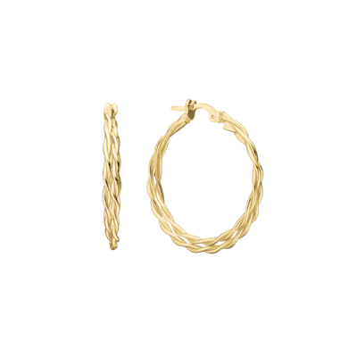By Aagaard — Double Twisted Hoop Earrings By Aagaard Double Twisted Hoop Earrings — Øreringe