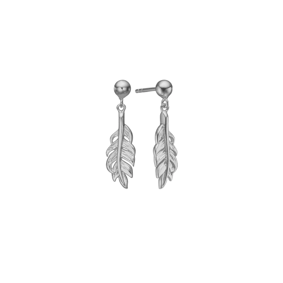 By Aagaard — Feather Drop Earrings By Aagaard Feather Drop Earrings — Øreringe
