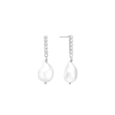 By Aagaard — Sparkling Pearls Drop Earrings By Aagaard Sparkling Pearls Drop Earrings — Boucle d'oreille