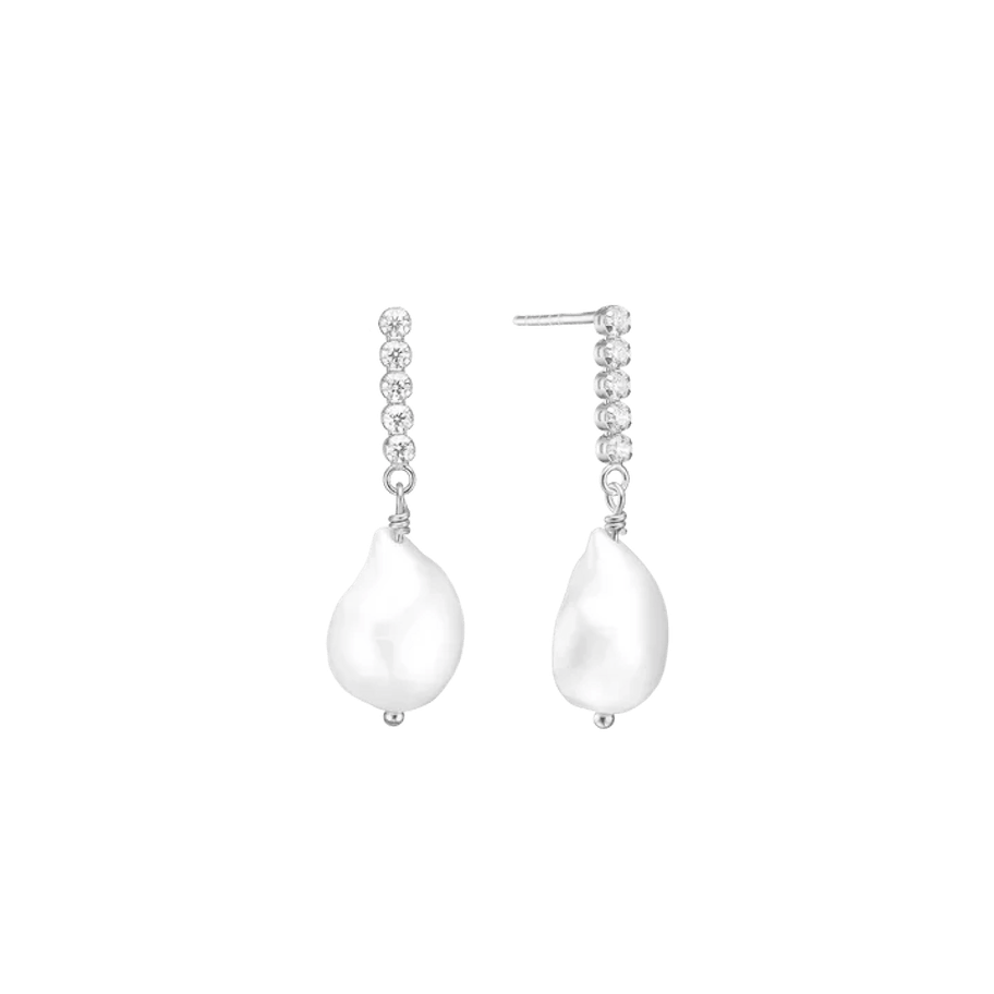 By Aagaard — Sparkling Pearls Drop Earrings By Aagaard Sparkling Pearls Drop Earrings — Øreringe
