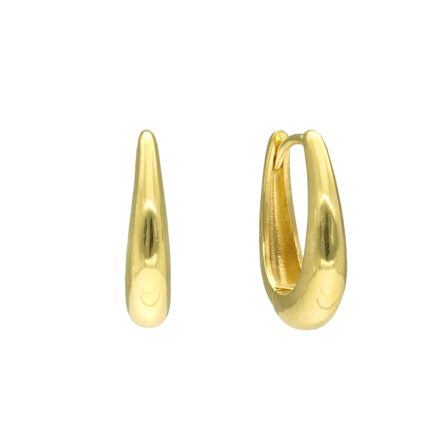 By Aagaard — Oval Clasp Hoop Earrings By Aagaard Oval Clasp Hoop Earrings — Øreringe