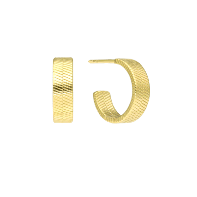 By Aagaard — Panzer Half Hoop Earrings By Aagaard Panzer Half Hoop Earrings — Earrings